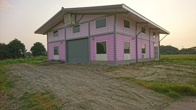 農糧加工室對流換氣雨水回收綠屋 大林