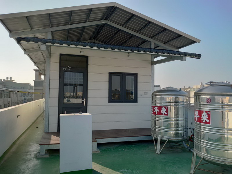 屋頂客製化綱木構組合屋 鹿港